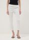 Jeans in misto cotone denim elasticizzato bianchi skinny fit_2