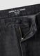 Relaxed fit black pure cotton jeans_5