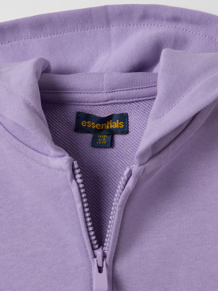 French terry full-zip hoodie_2