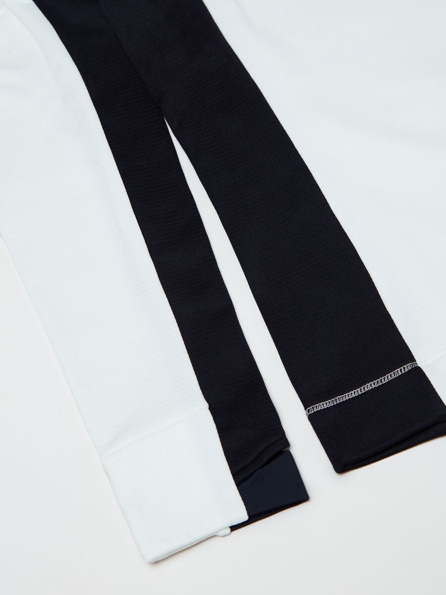 Dolcevita half-zip trama waffle_5