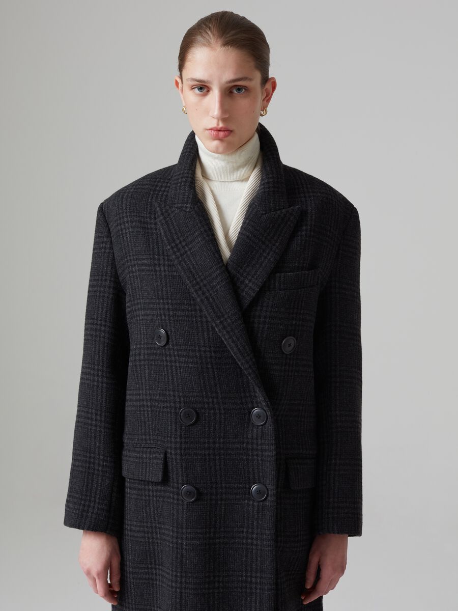 Cappotto doppiopetto in principe di Galles_1