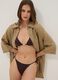 Long beige pure linen beach cover-up_0