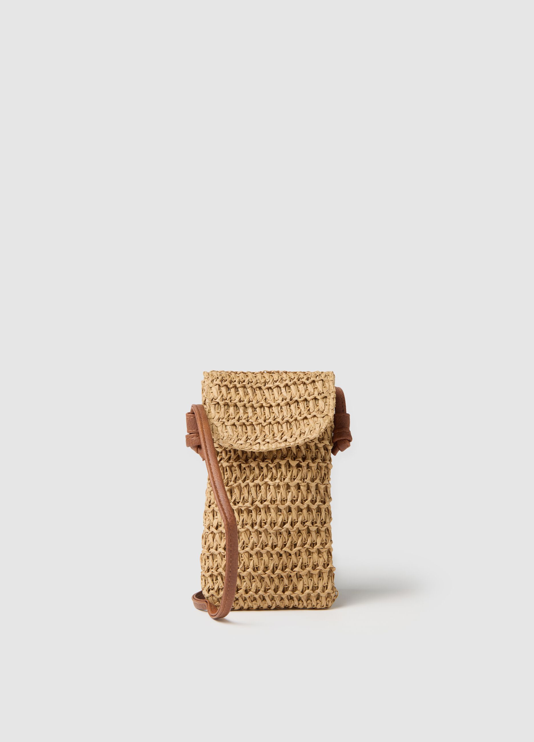 Borsa a tracolla da donna in vera pelle multicolor