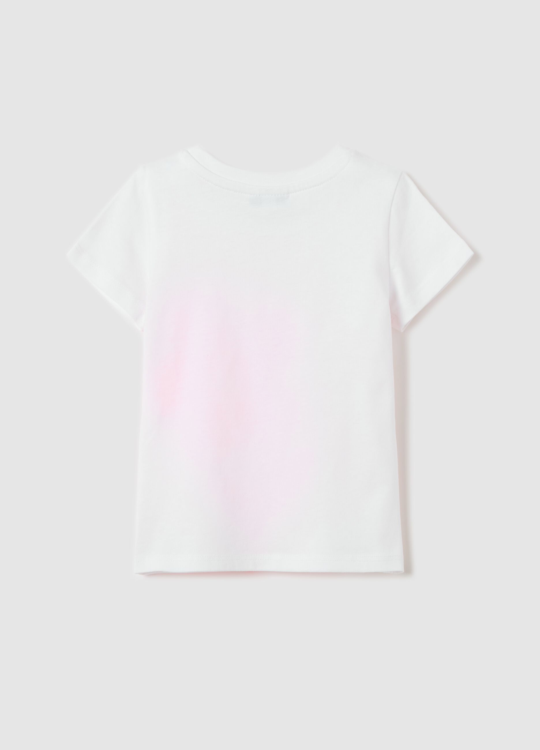 Cotton T-shirt with print