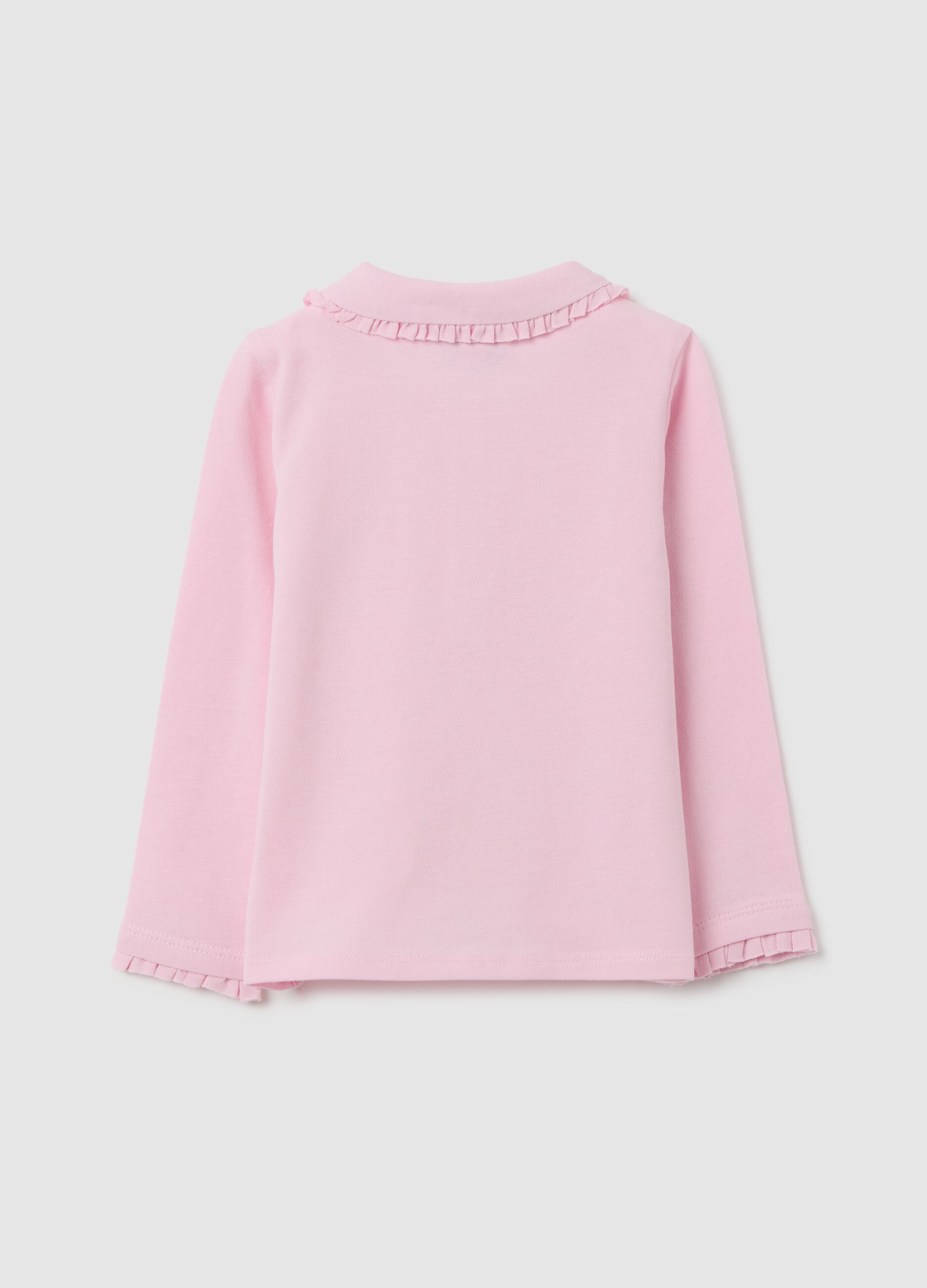 Baby cotton pink regular fit t-shirt