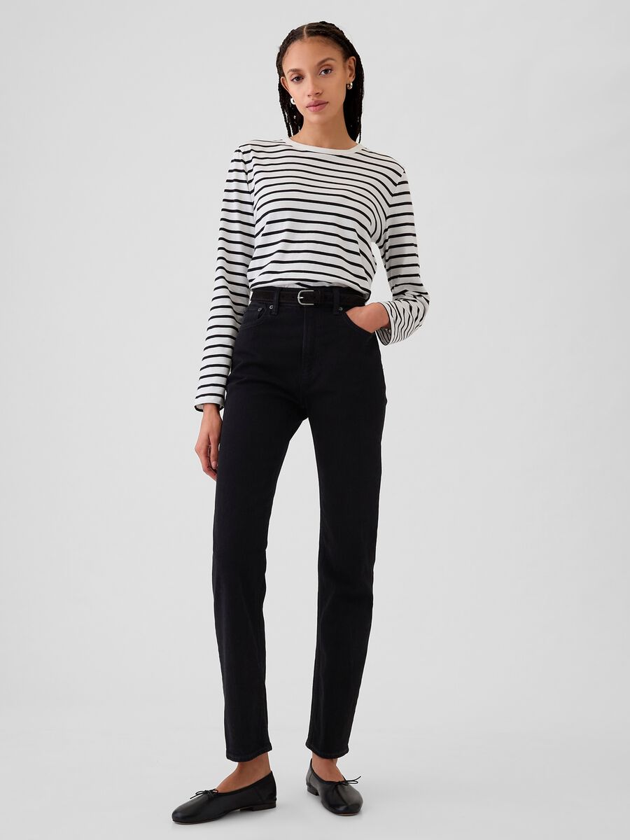 Long-sleeved T-shirt in cotton_1
