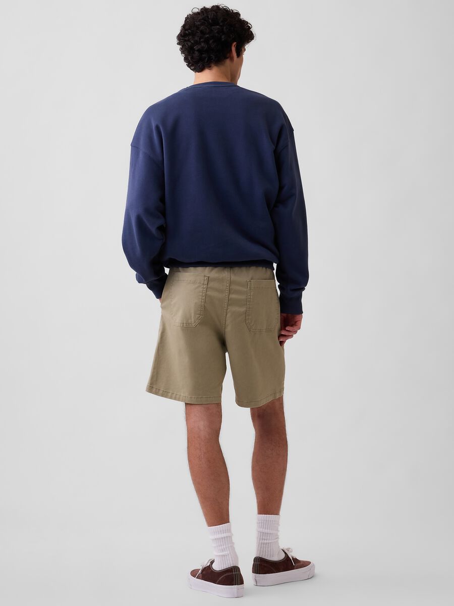 Stretch cotton shorts_2