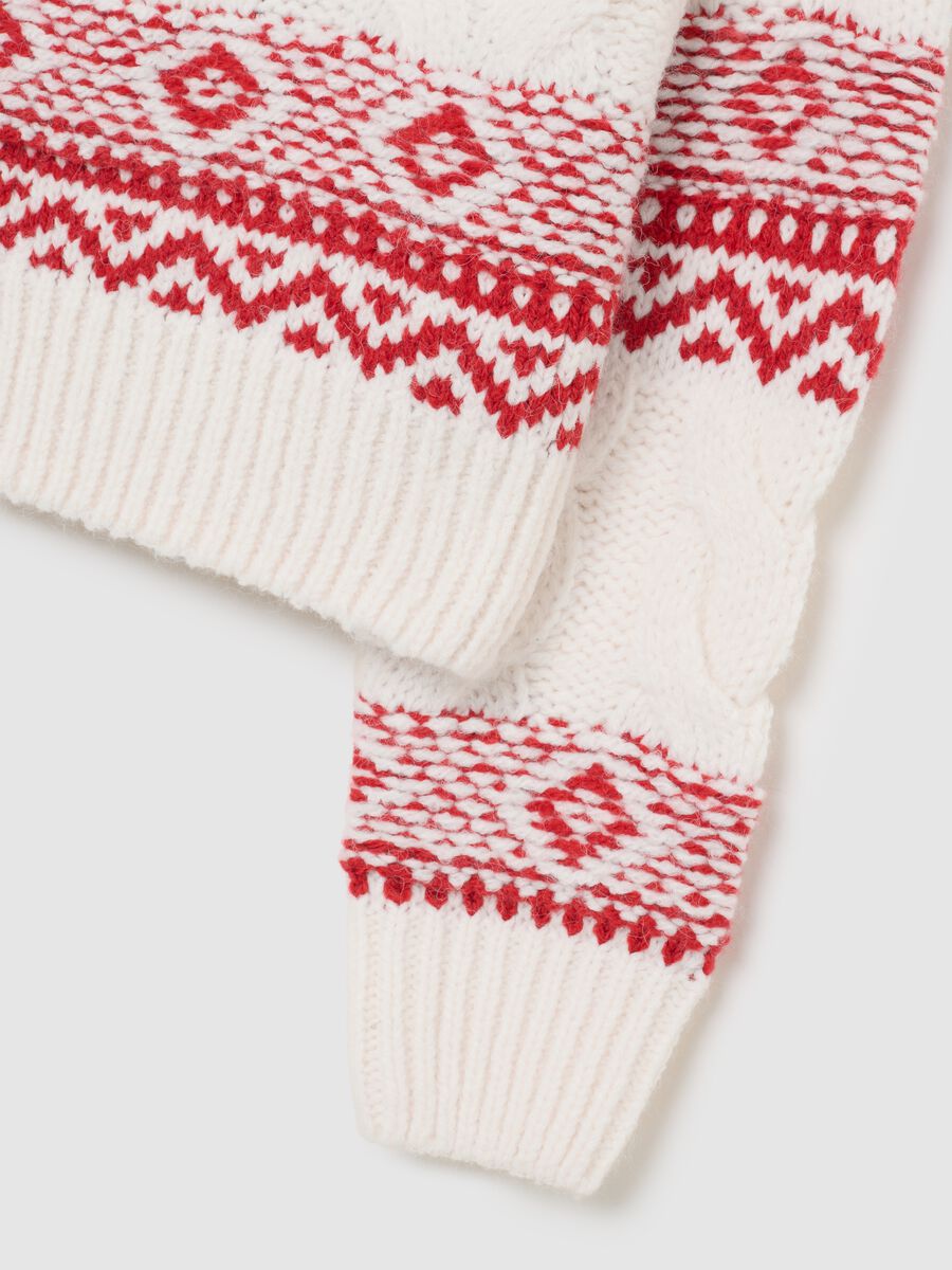 Multicolour regular fit crew neck jumper_5