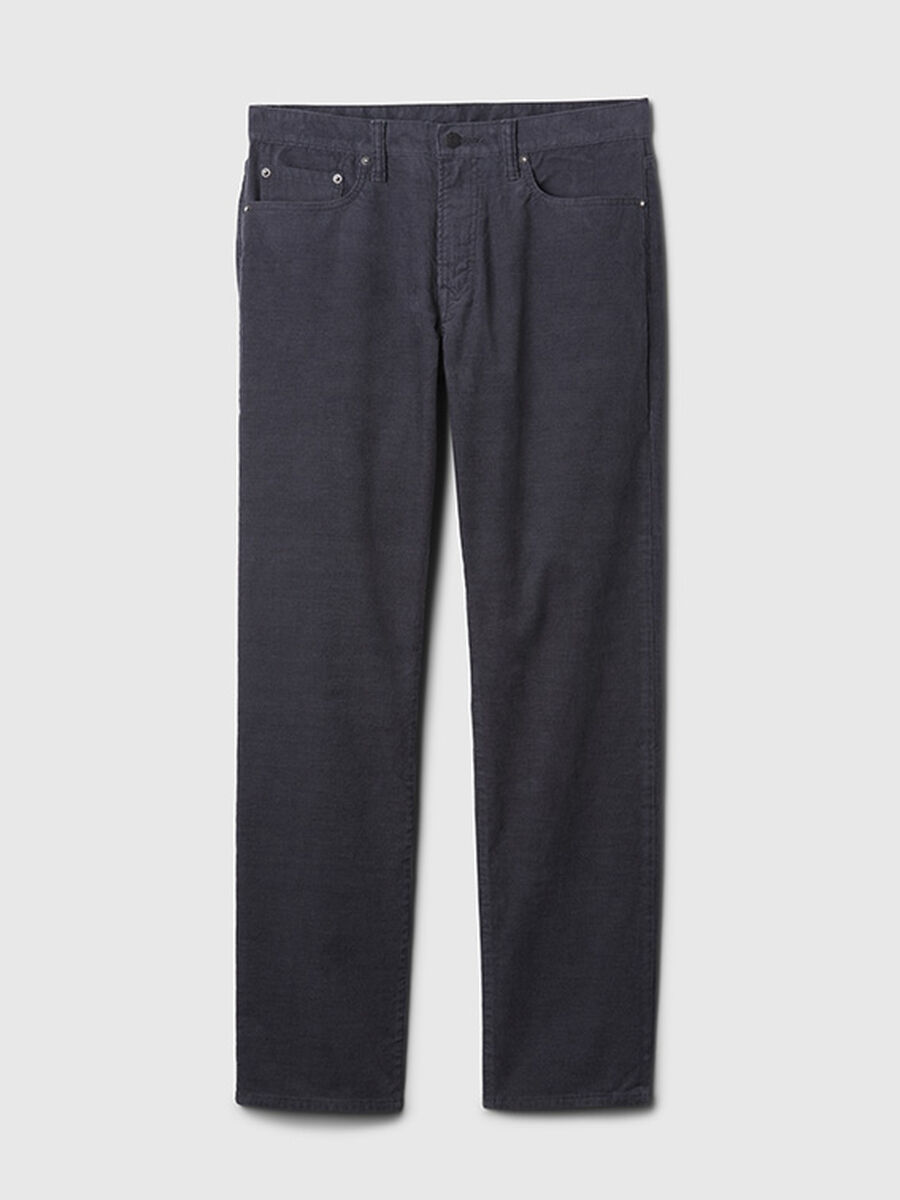 Five-pocket corduroy trousers_4