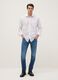 Jeans in cotone elasticizzato blu slim fit_0