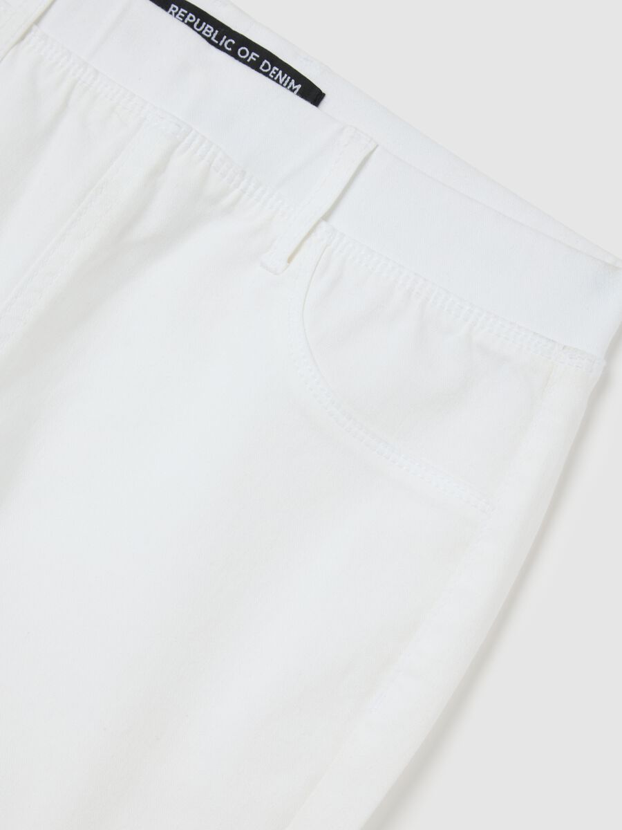 Stretch White Skinny Jeans by Ovs_5