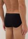 Multipack of black stretch cotton briefs with a snug fit_2