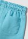 Blue pure cotton regular fit shorts for boy_3