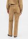 Beige Stretch Denim Trousers_2