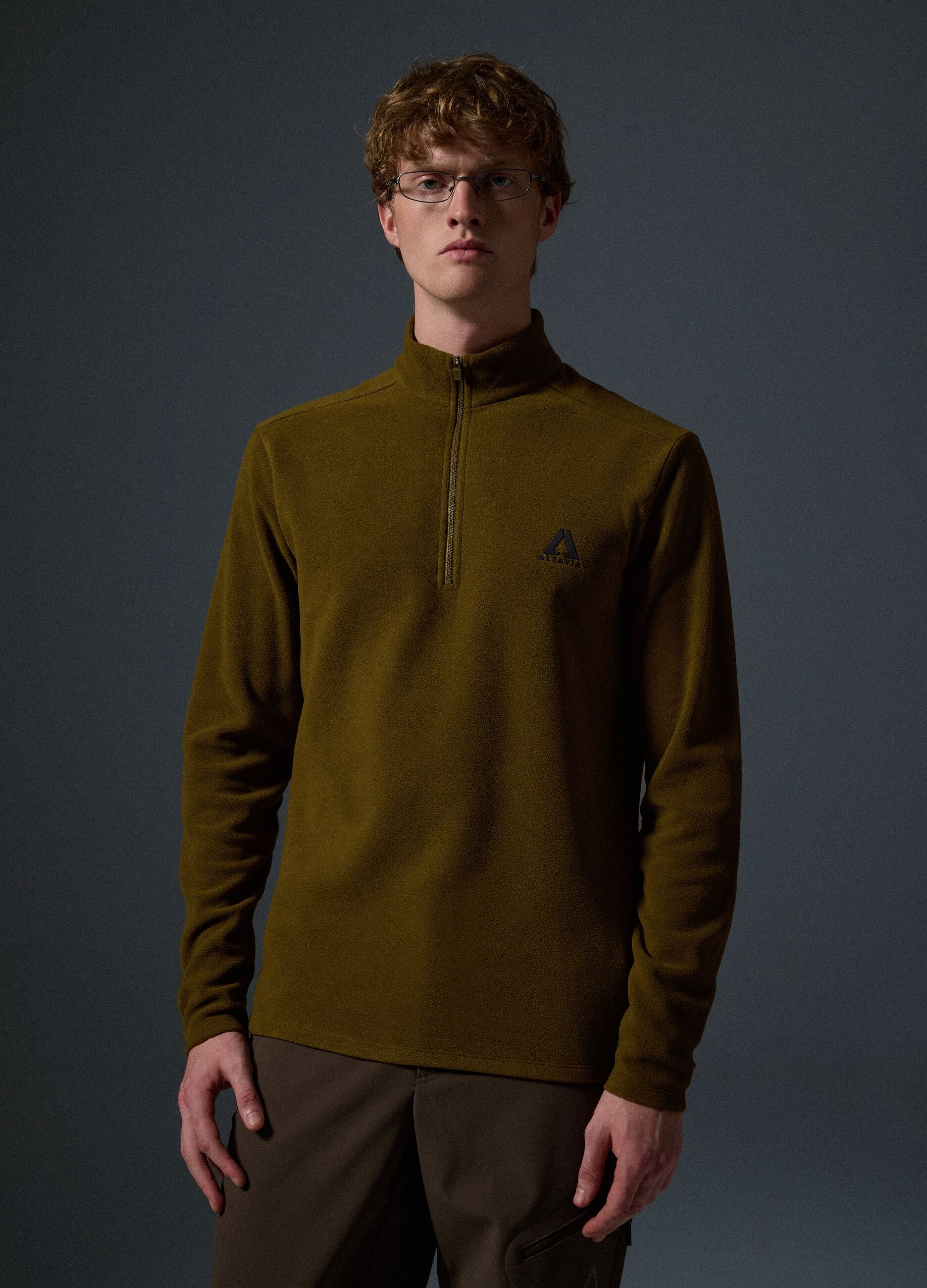 Breathable Pile Half-Zip ALTAVIA WITH DEBORAH COMPAGNONI