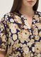 Multicolour pure viscose floral design regular fit shirt_3