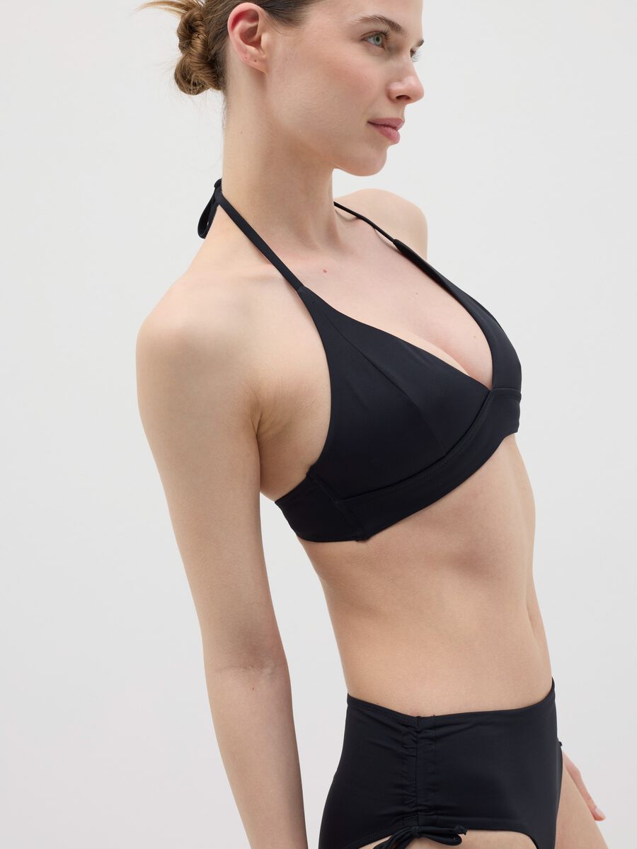 Black triangle bikini top_1