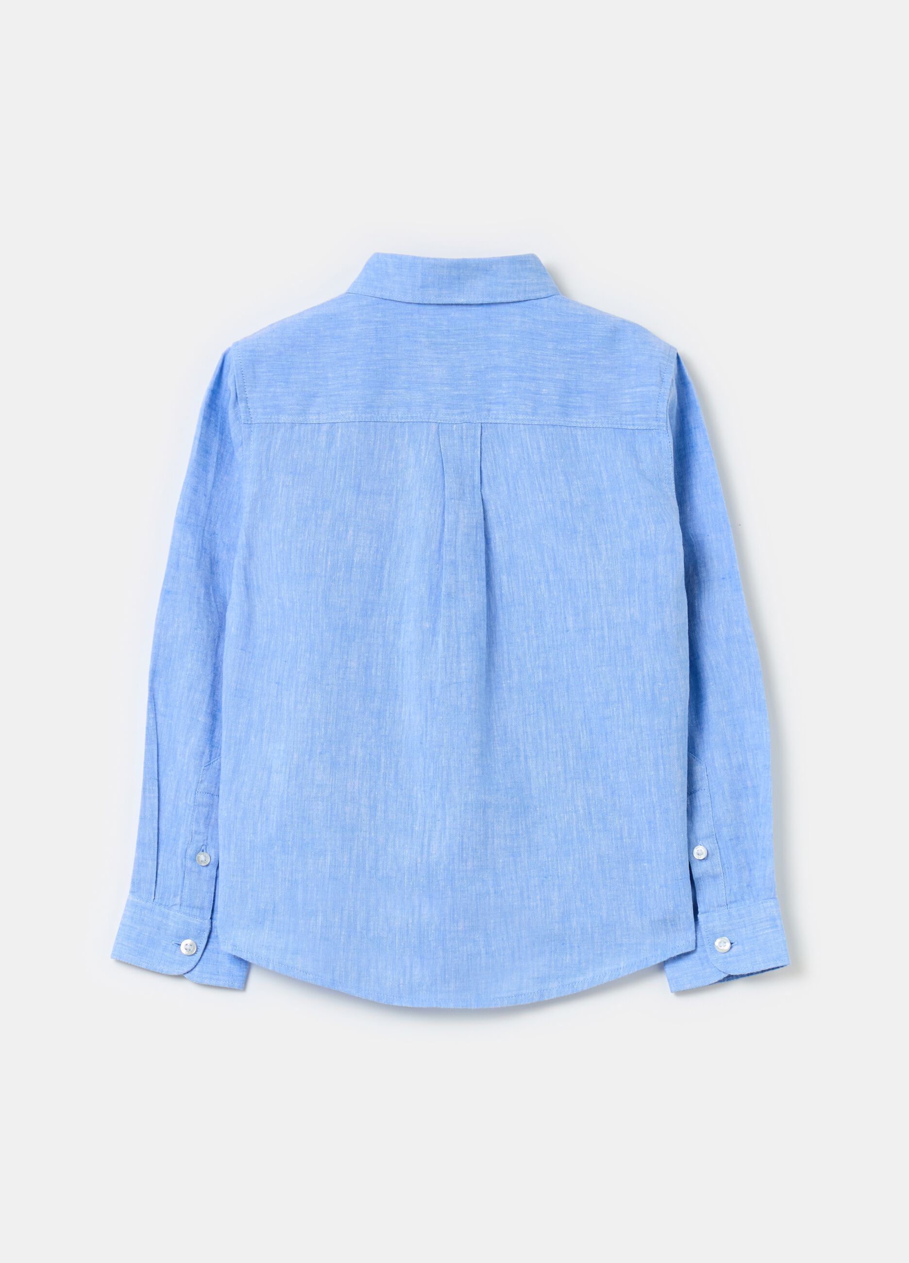 Linen and cotton shirt