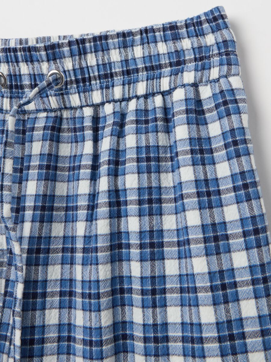 Fluid jogger trousers in cotton_5