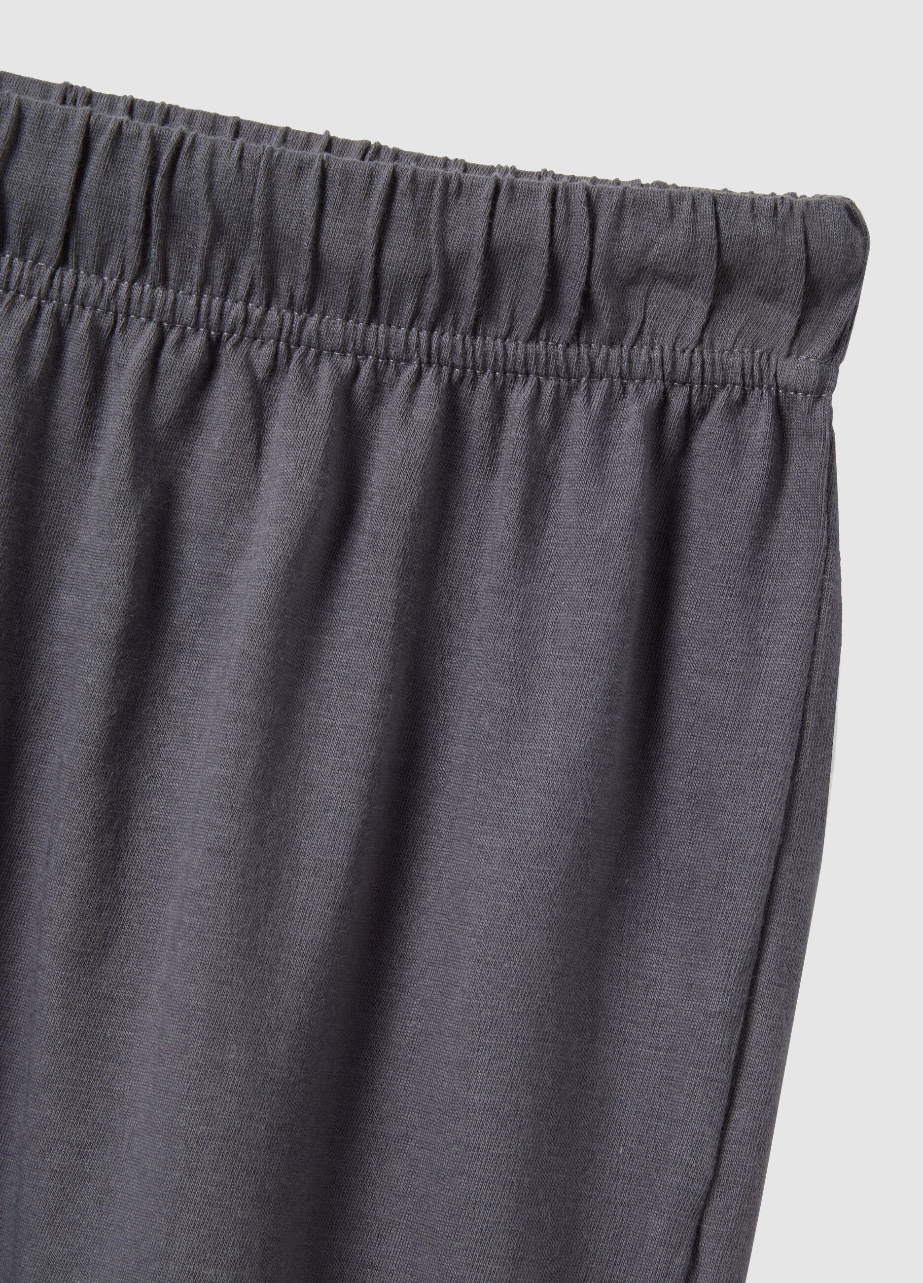 Multicolour pure cotton regular fit pyjama shorts twin pack