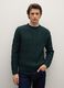 Regular fit green jumper with jacquard pattern_2