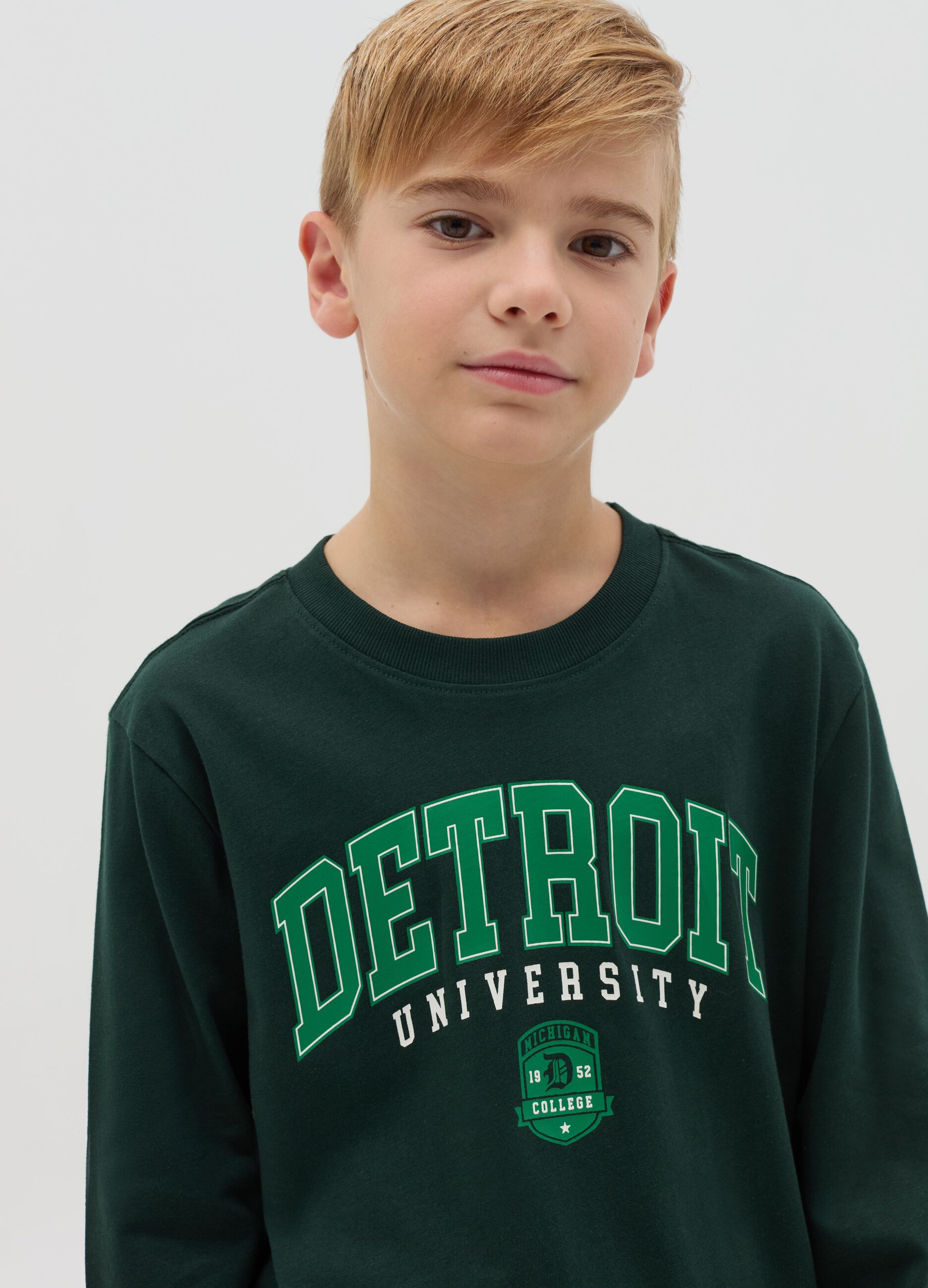 T Shirt e Polo Ragazzo Verde OVS