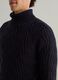 High-neck pullover with wavy design_2