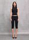 Mock Neck Tank Top Black_4