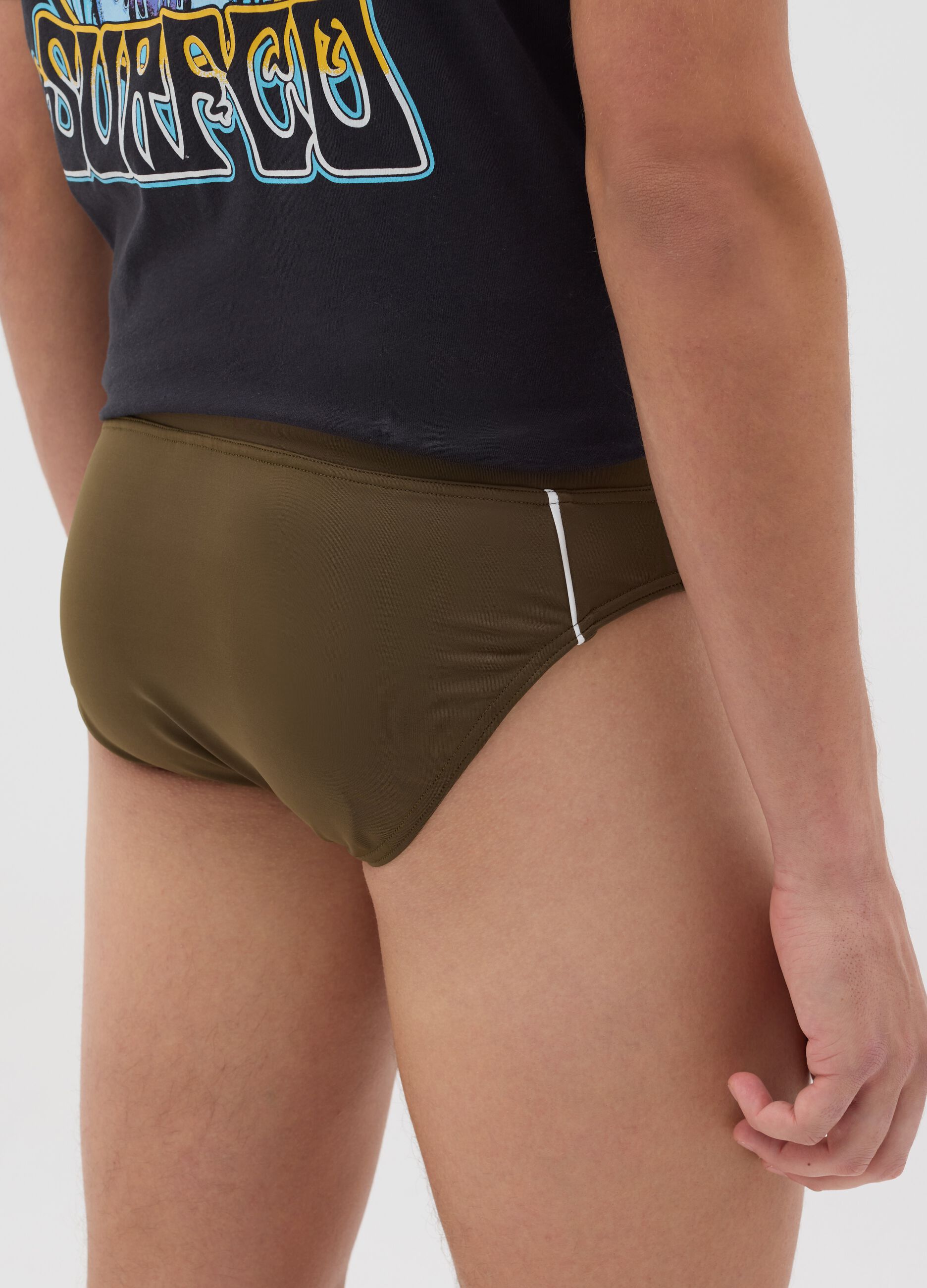 Maui Green Swim Brief