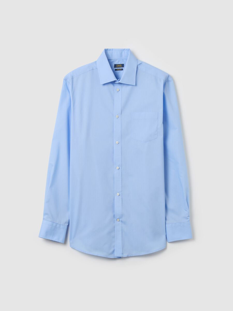 Camicia regular fit con tasca_4