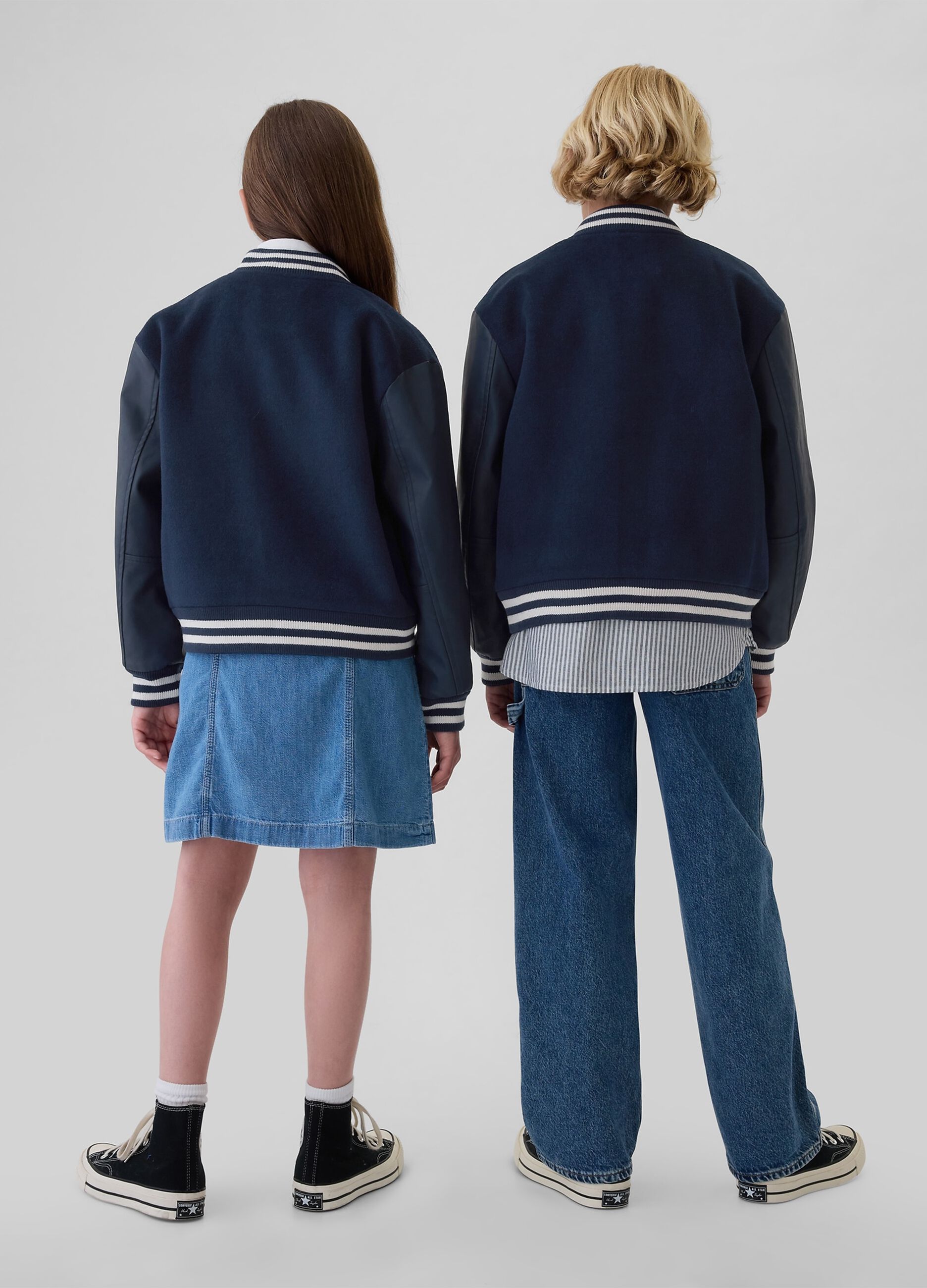Varsity jacket with logo