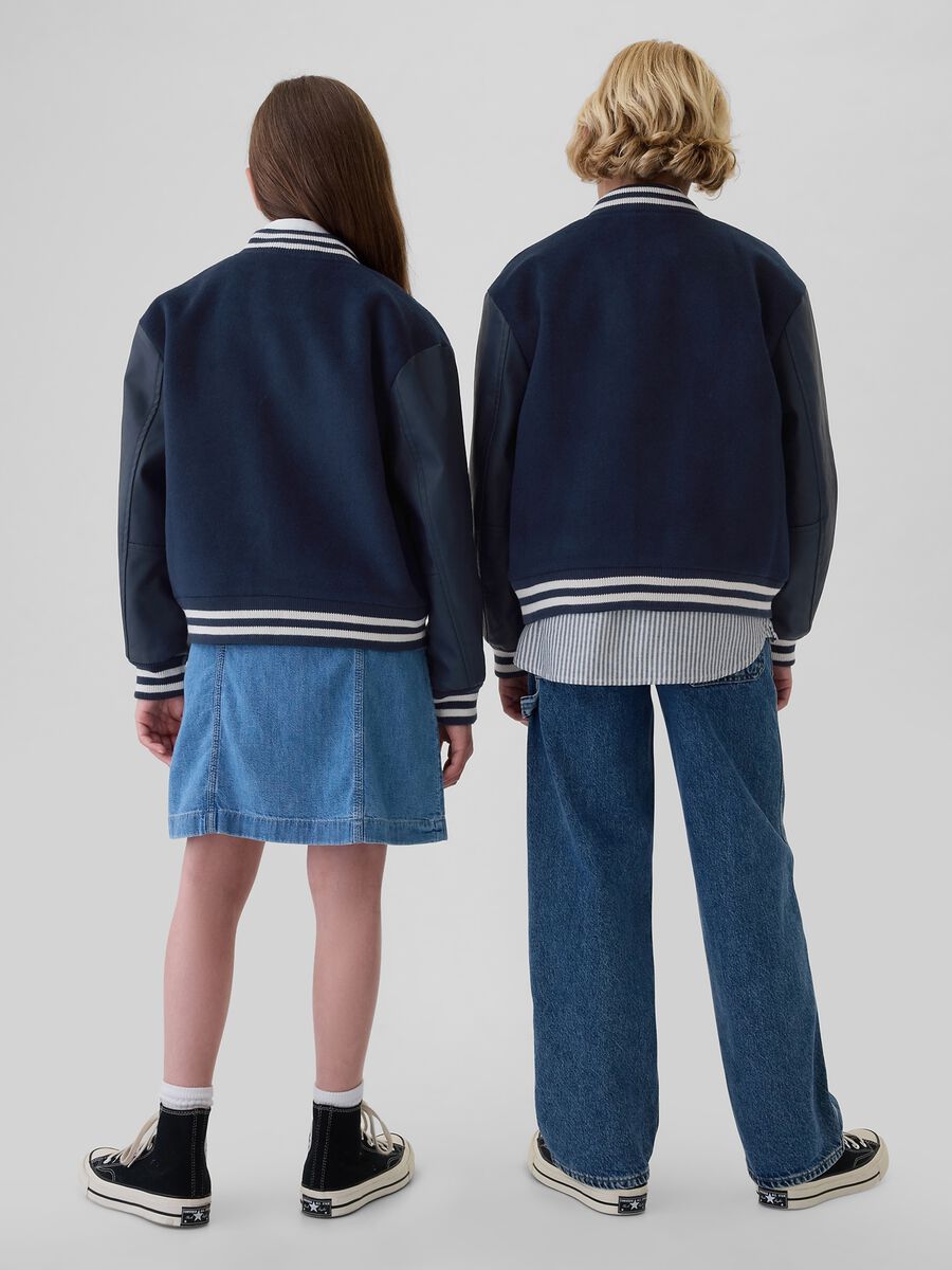 Varsity jacket with logo_2