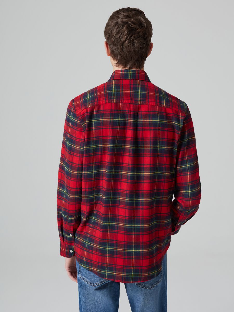 Camicia in flanella fantasia check_2