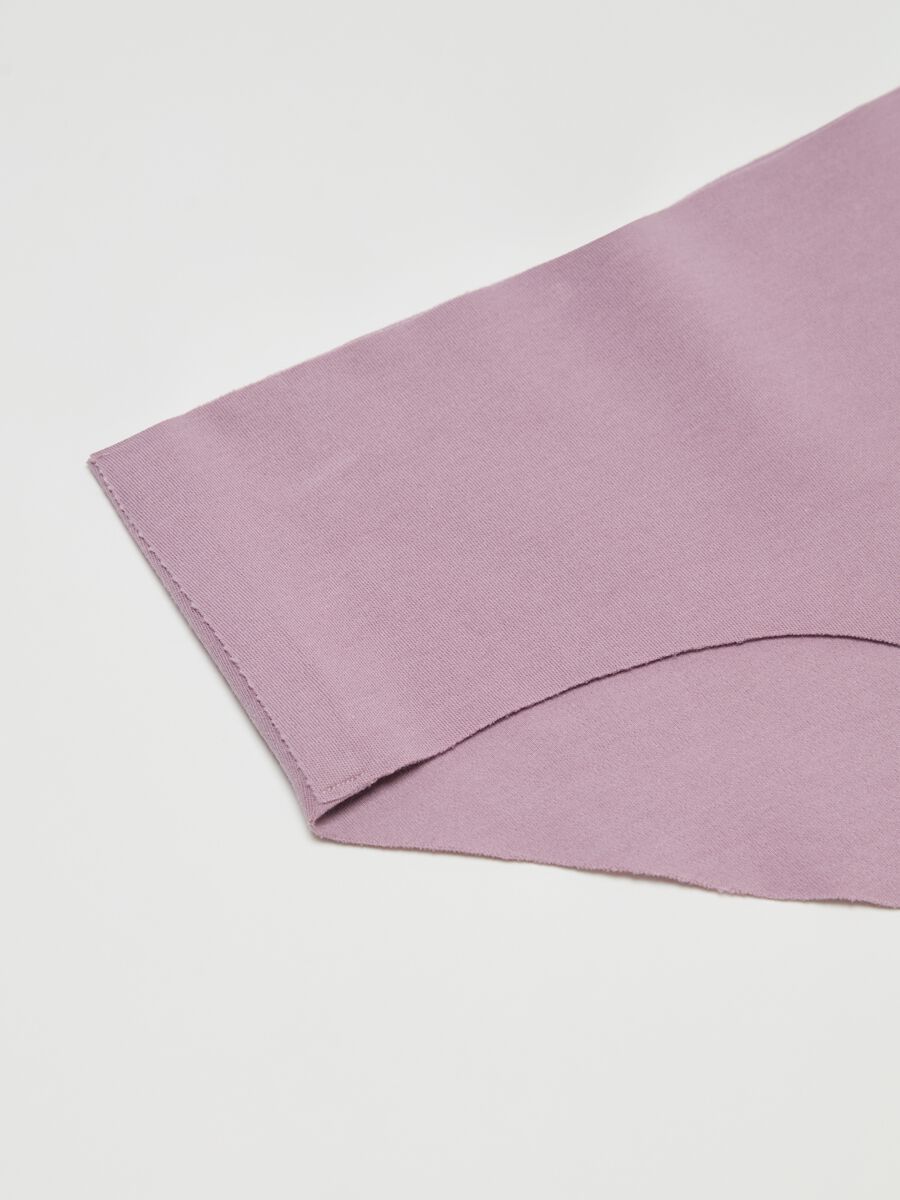 Culotte in cotone stretch con taglio laser_5