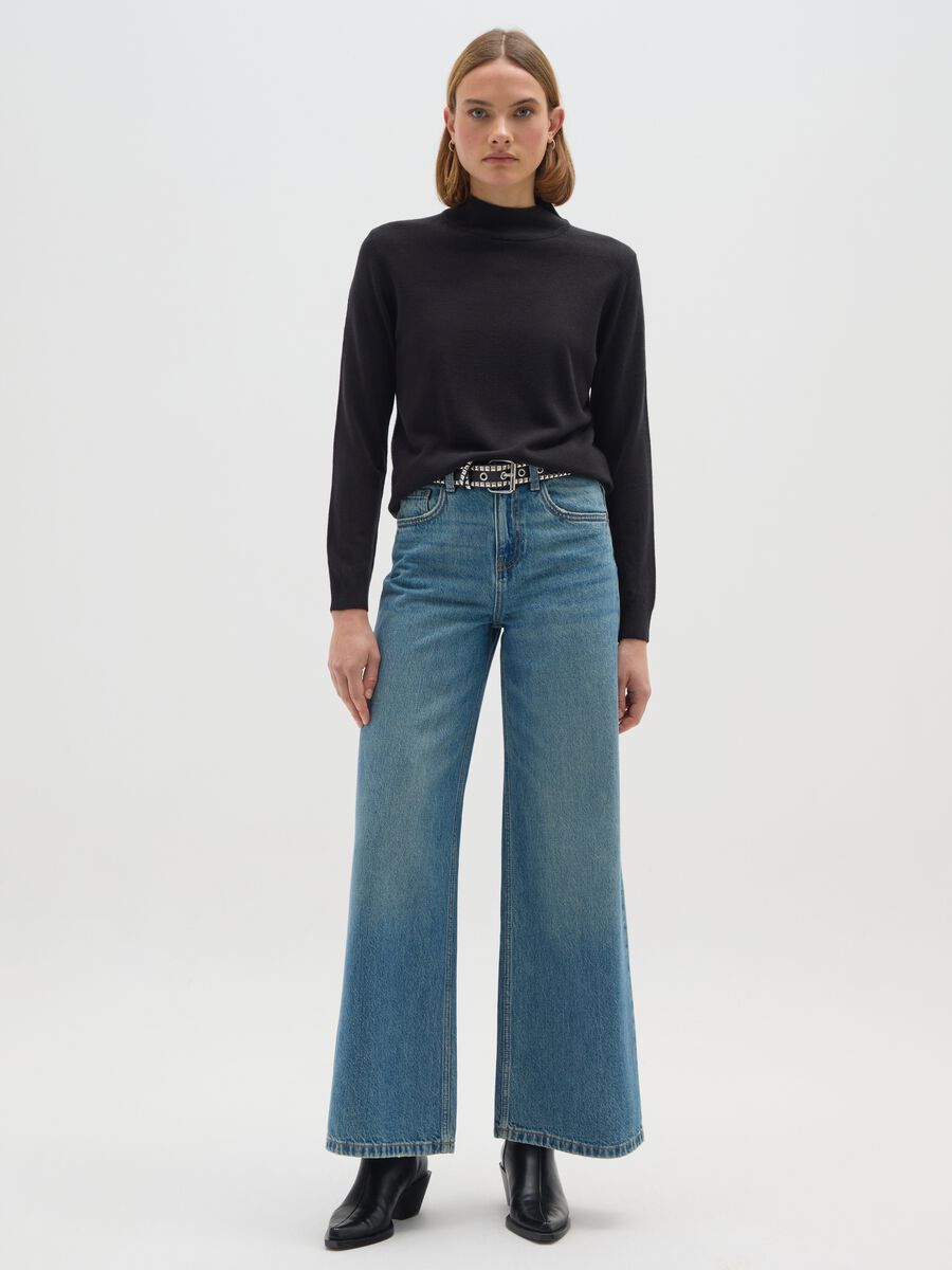 Black Turtle Neck Jumper_1