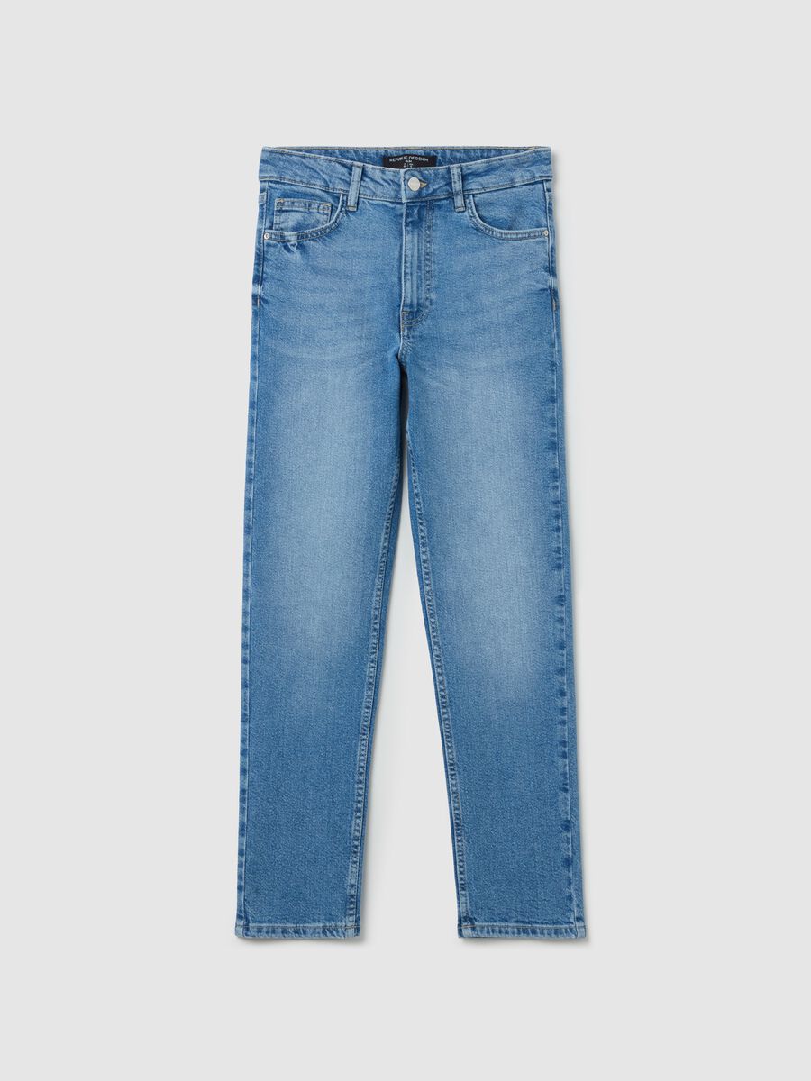 Slim-fit cropped jeans_4