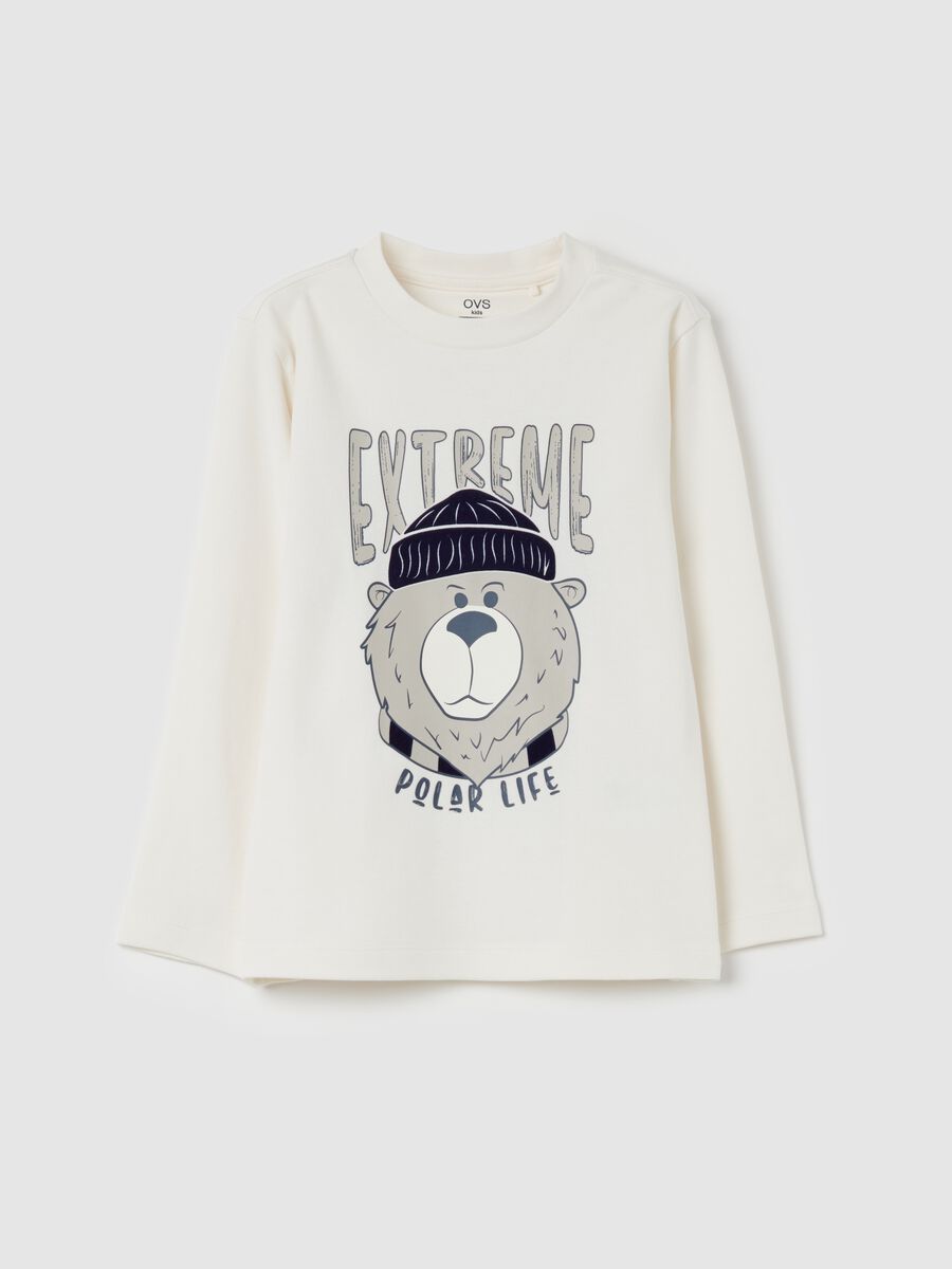 Long-sleeved T-shirt with print_0