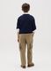 Stretch cotton cargo trousers_2