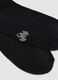 Black stretch cotton sports socks_2