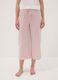 Pantaloni pigiama rosa in puro cotone organico_1