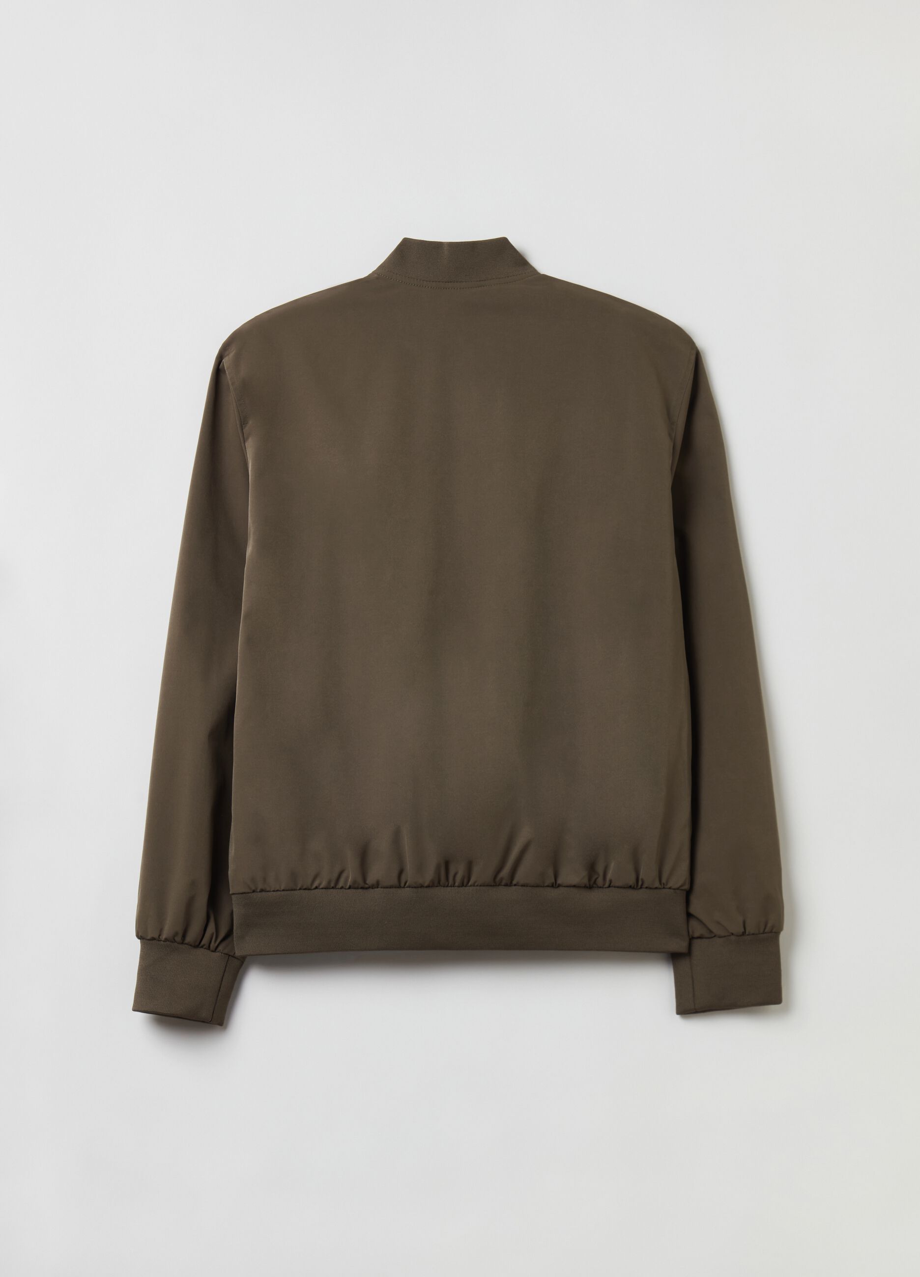 Bomber Cargo Jacket Military Green_8