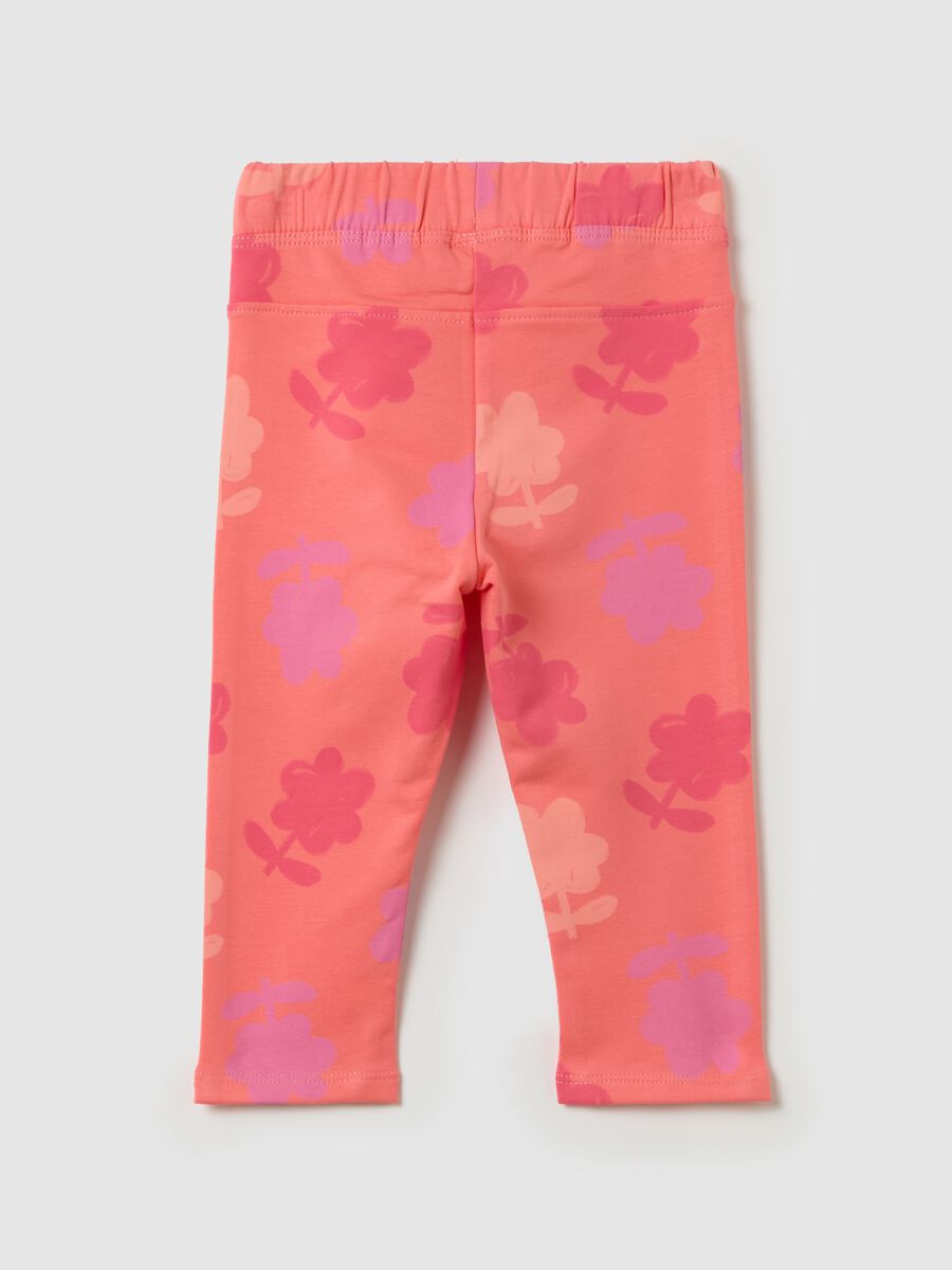 Treggings with all-over print_1