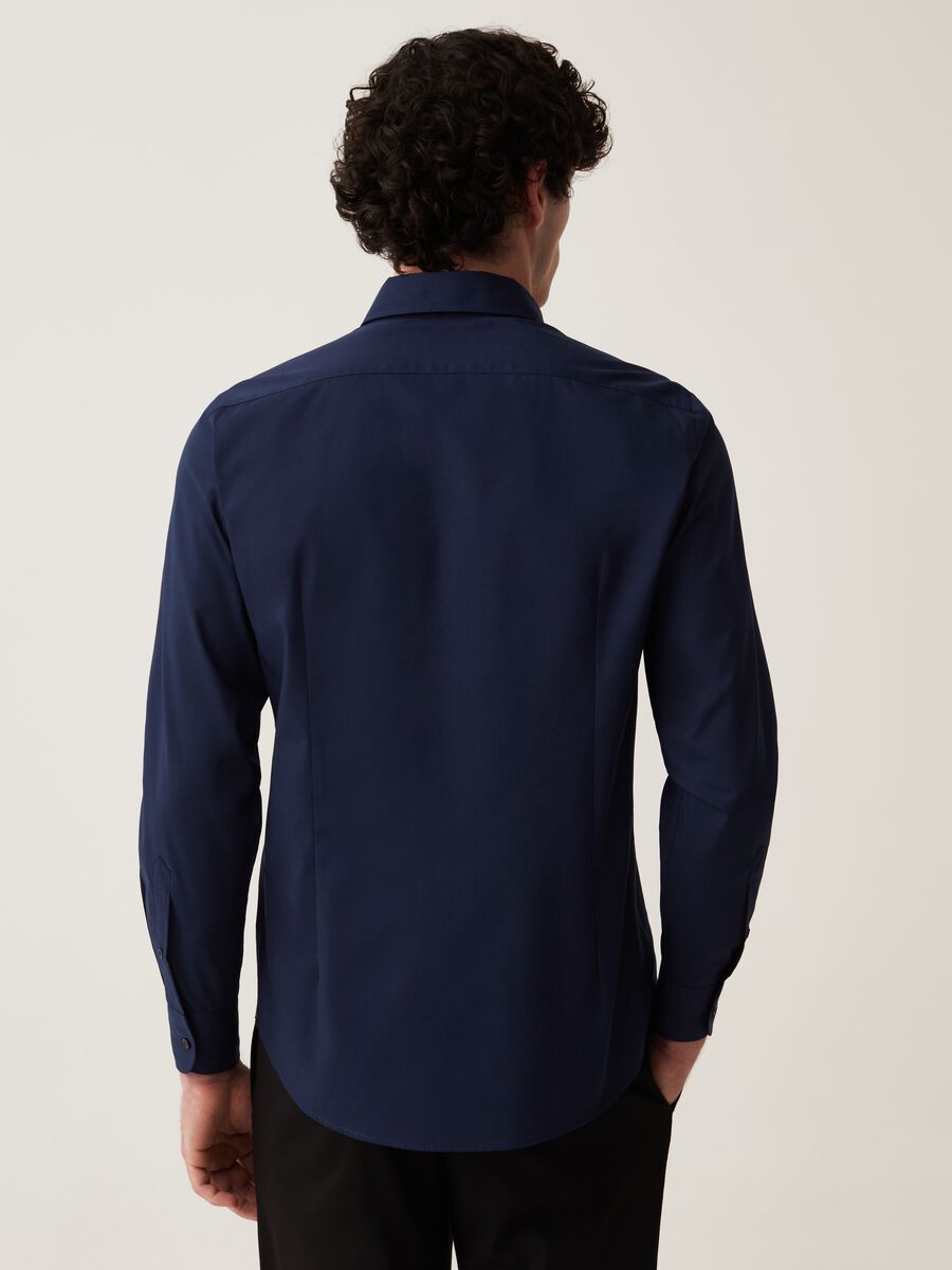 Slim-fit easy-iron cotton shirt_2