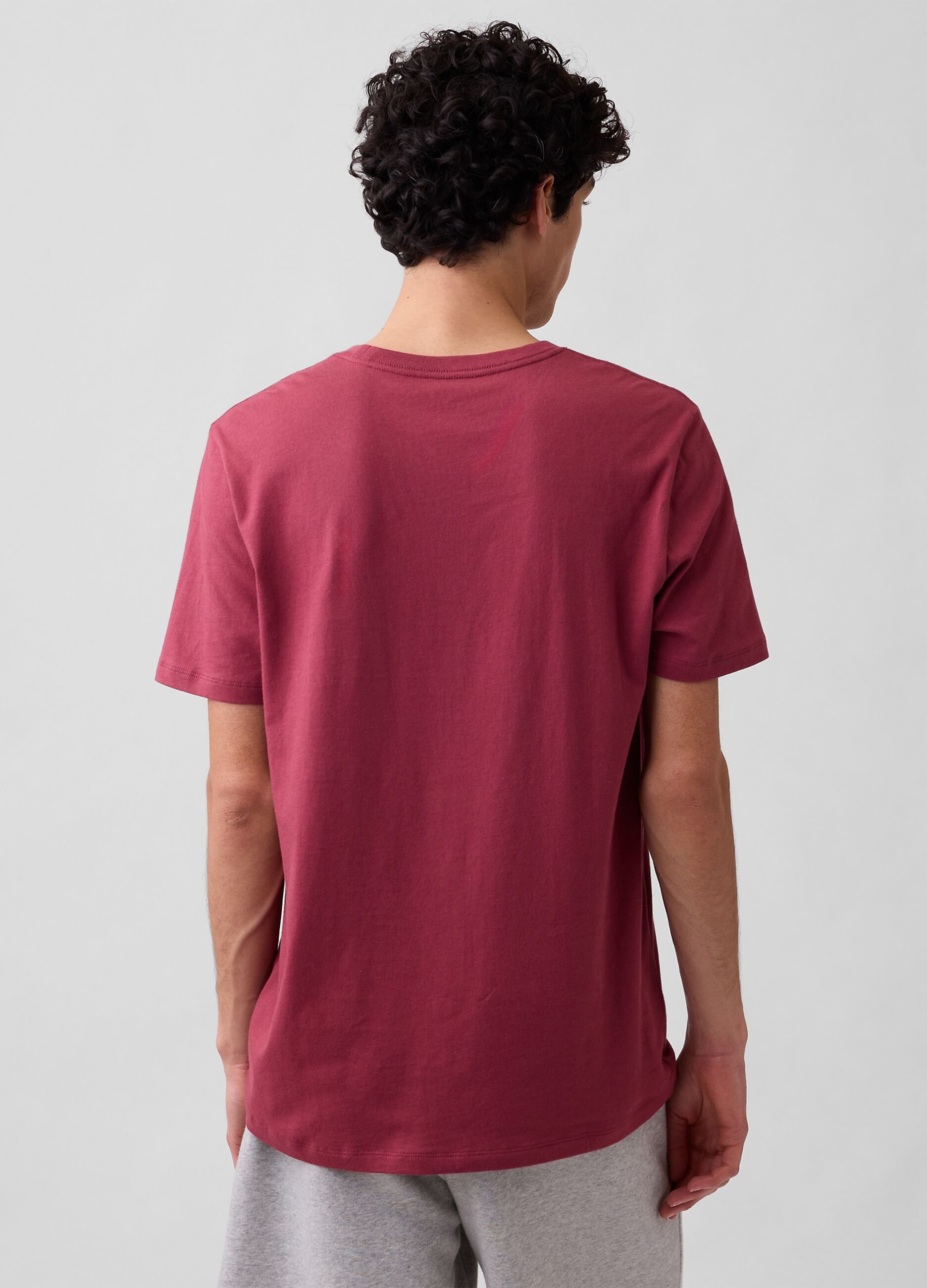 Pure cotton short-sleeve T-shirt