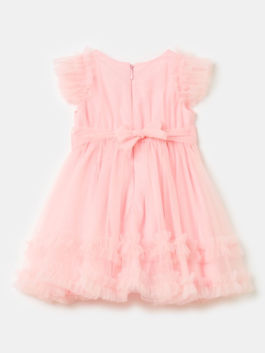 Tulle dress with frills_1