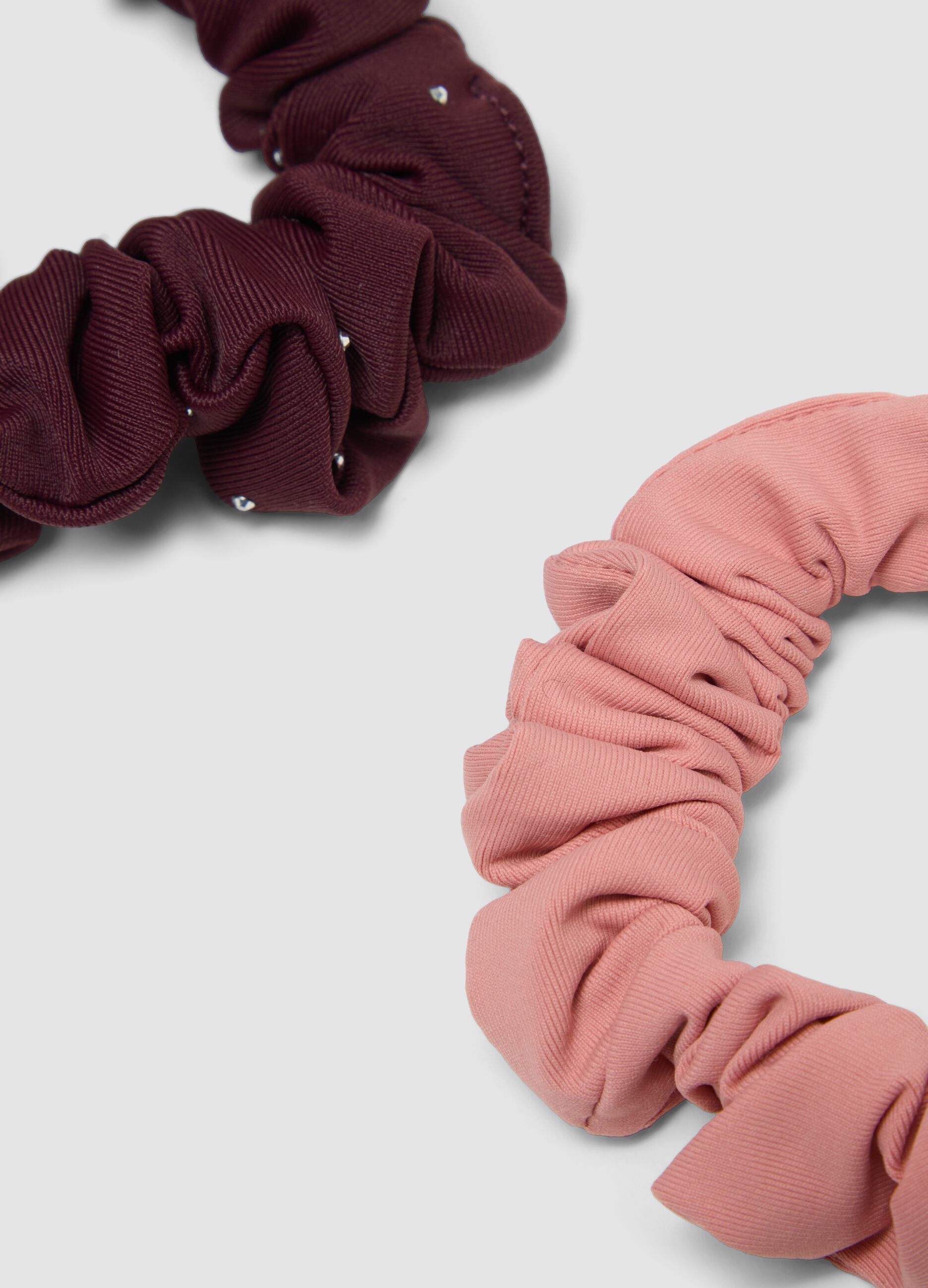 Multicolour scrunchies duo-pack