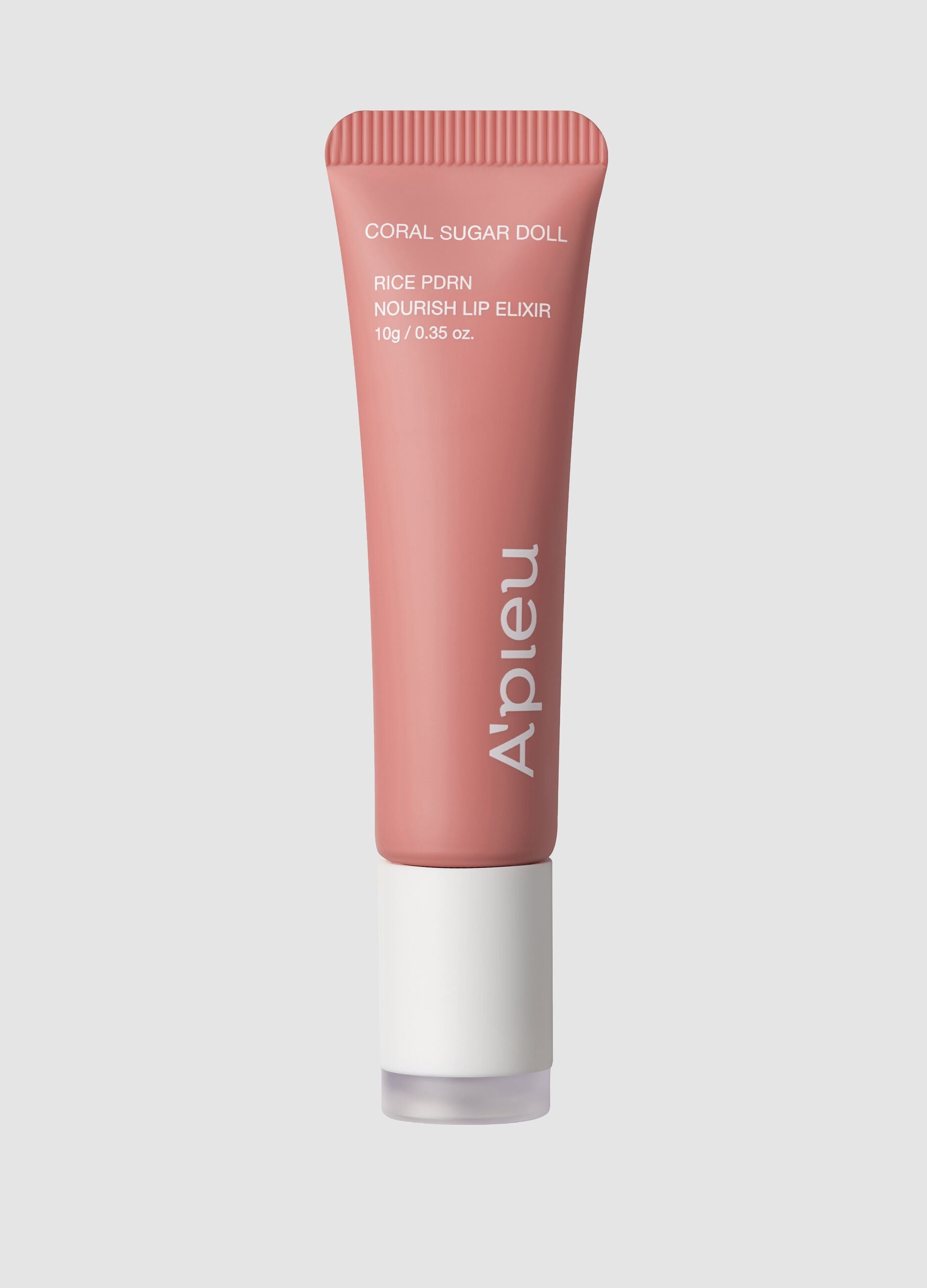Rice PDRN Nourish Lip Elixir Coral Sugar Doll 10g - Korean makeup
