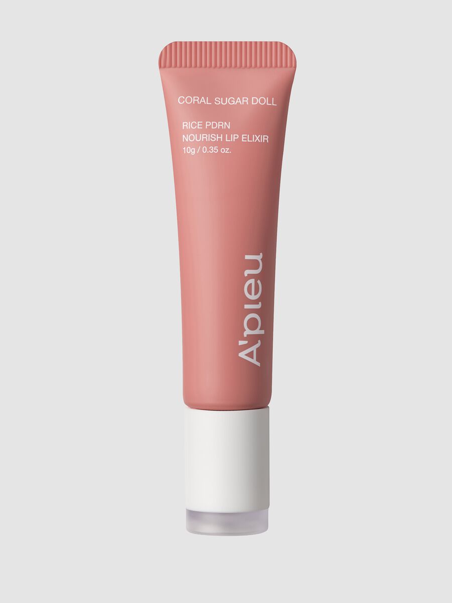 Rice PDRN Nourish Lip Elixir Coral Sugar Doll 10g - Korean makeup_0