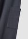 Pantaloni jogger grigi in puro cotone organico con tasche cargo per bambino_2