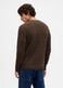 Brown Wool and Polyamide Jumper_2
